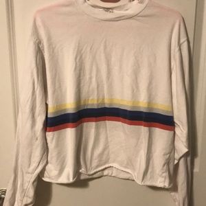 brandy melville acacia striped top